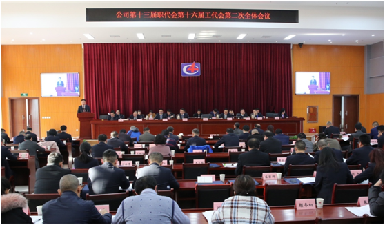 公司隆重召開第十三屆職代會、第十六屆工代會第二次會議