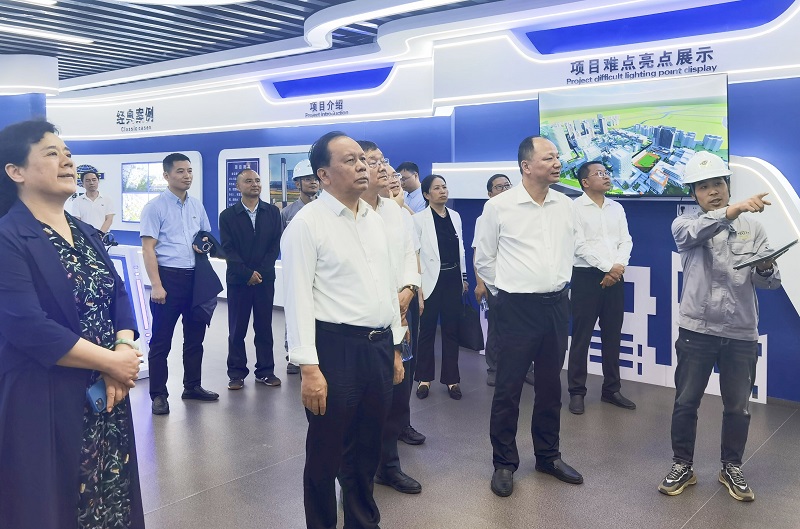 周農到岳陽自貿片區(qū)EOD建設項目調研指導工作