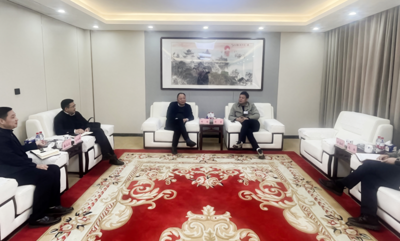 周鴻會見華能岳陽電廠黨委書記、董事長彭勇